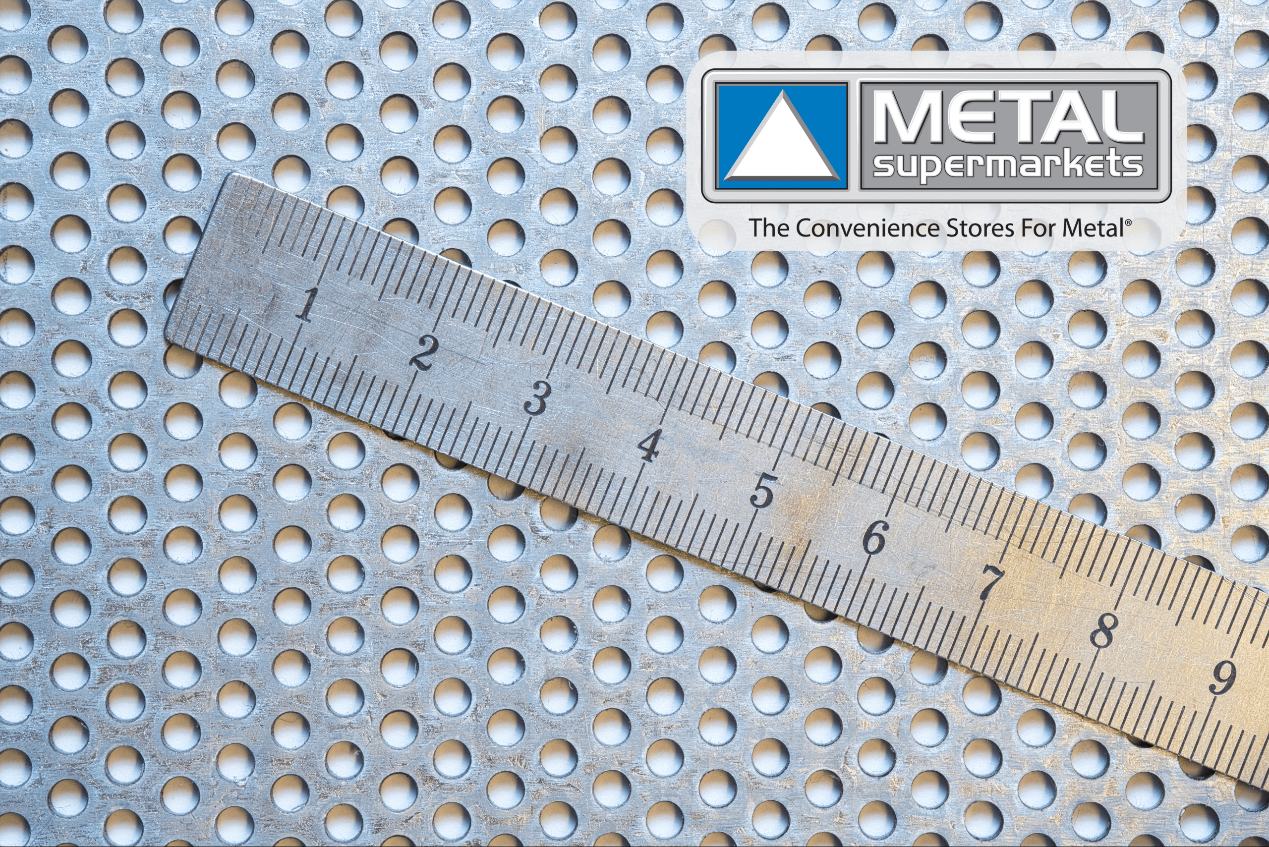 Measuring perforated sheets