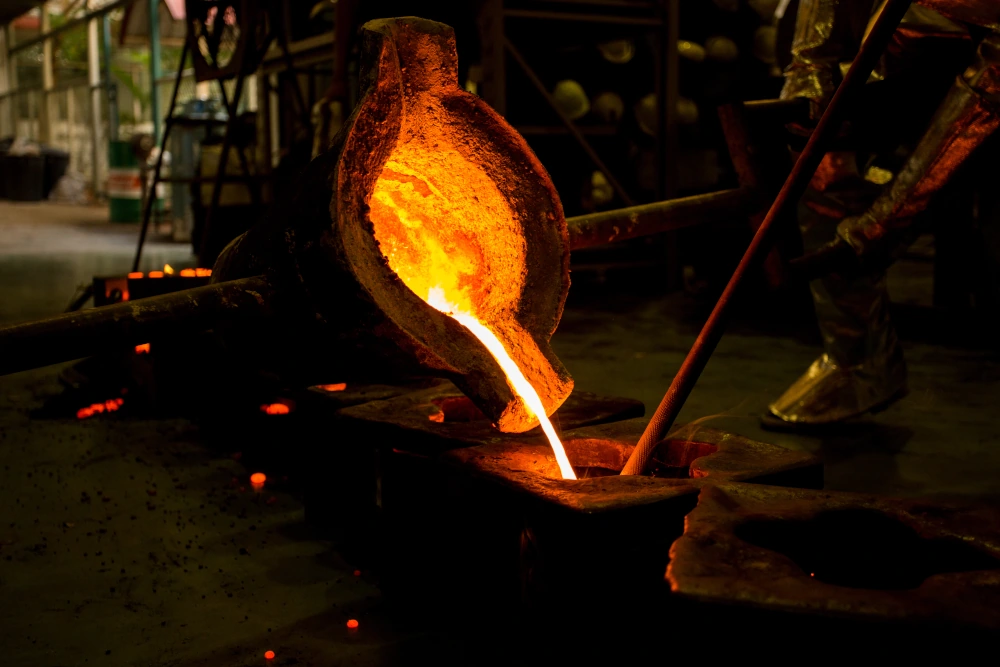 metal-supermarkets-smelting-metal